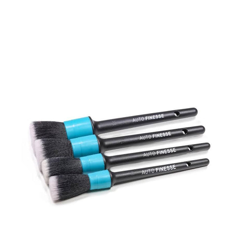 Auto Finesse - Feathertip Brushes Pack of 4